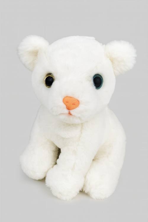Beyaz Kedi Yavrusu Peluş